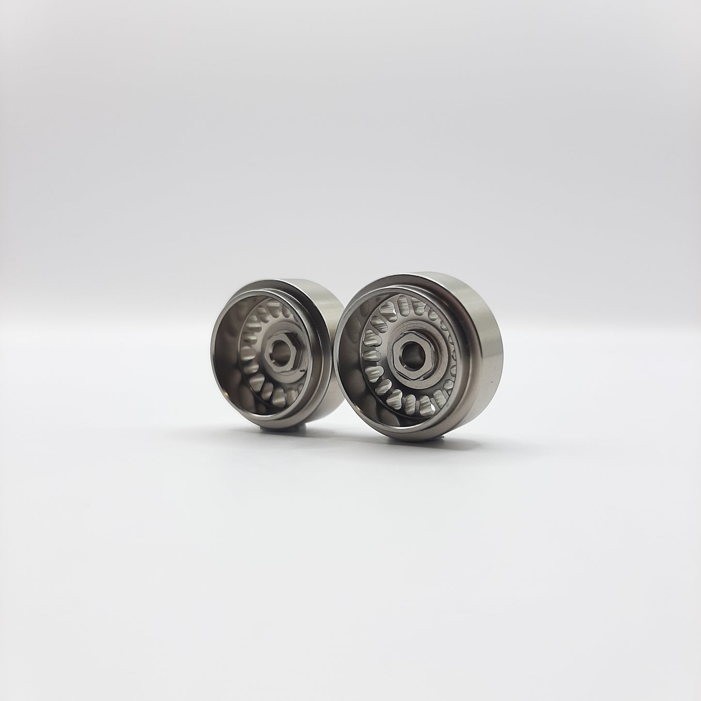 Staffs Slot Cars UK STAFFS106 STAFFS 15.8 X 8.5 BBS STYLE DEEP DISH (FRONT) GREY