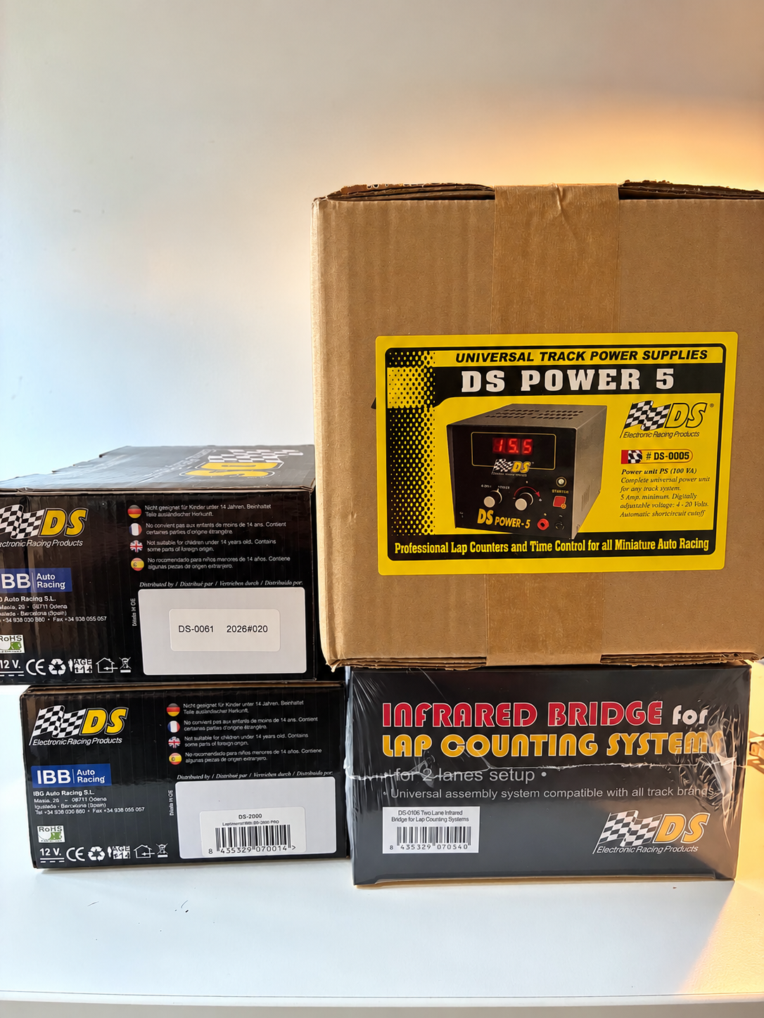 Sistema cronomotrage Slot DS Electronics completo