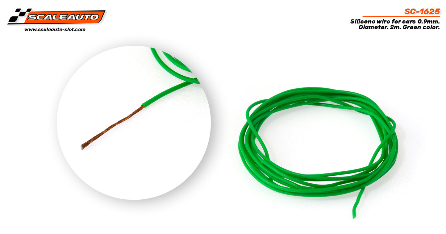 SCALEAUTO SC-1625 Cable silicona para coches 0.9mm.