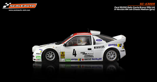 Scaleauto Ford RS200 Rally Costa Brava 1986 SC-6300R