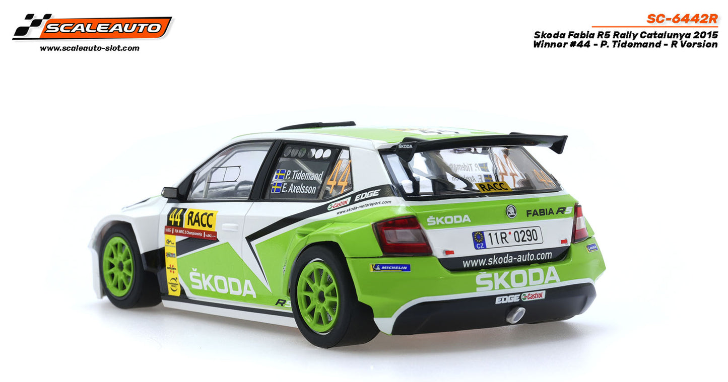 Scaleauto Skoda Fabia R5 Rally Catalunya 2015 Winner SC-6442R