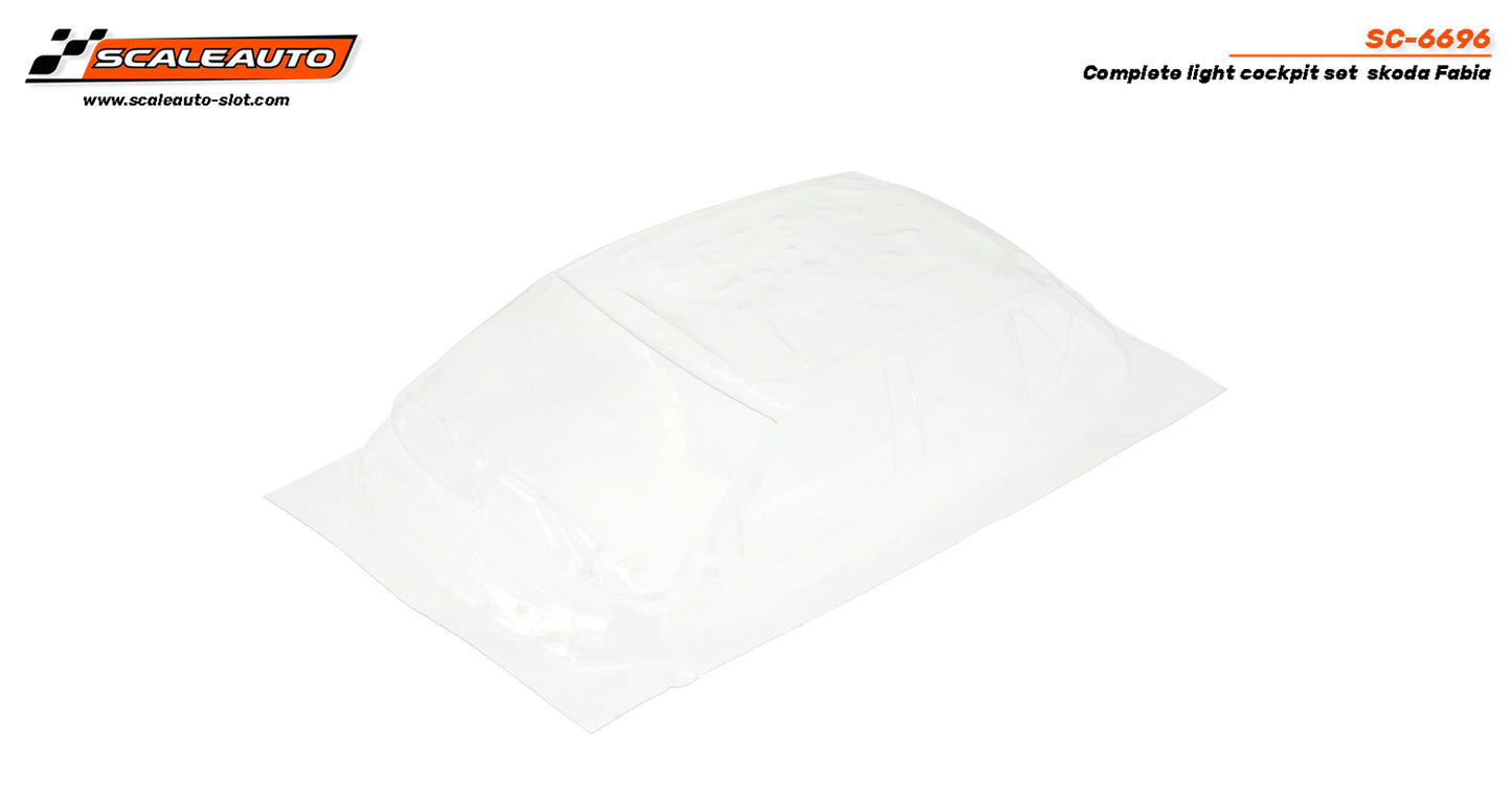 SCALEAUTO SC-6696 Interior en Lexan para skoda Fabia