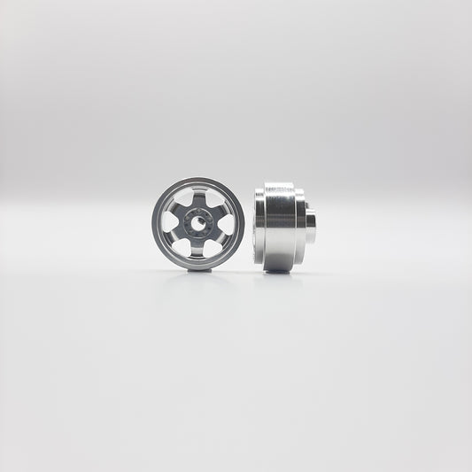 Staffs Slot Cars UK STAFFS191 STAFFS 6 SPOKE 15.8 X 8.5mm Alloy