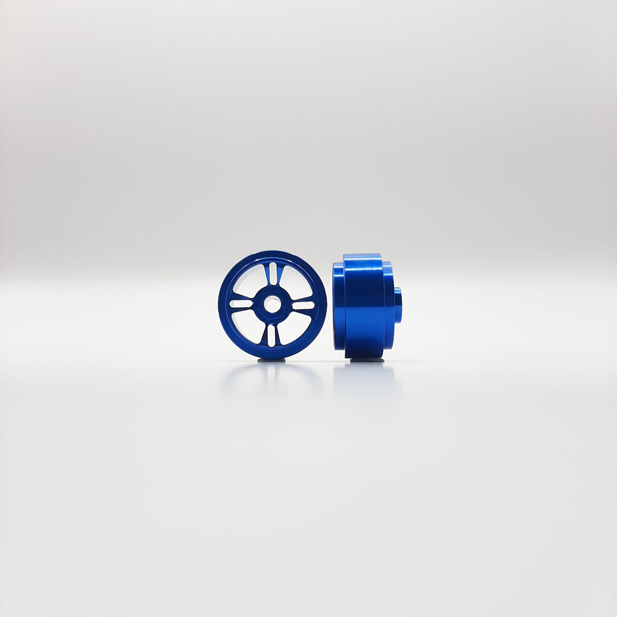 STAFFS213 4 Spoke 15.8 x 8.5mm Blue Alloy Wheels Rear Air Rim