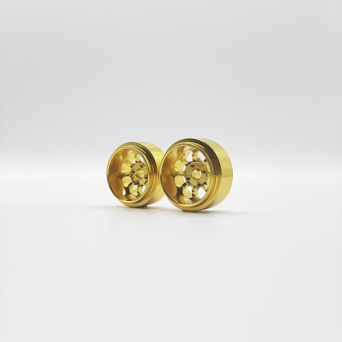 STAFFS233 15.8mm X 8.5mm Gold Minilite Deep Dish Alloy Wheel
