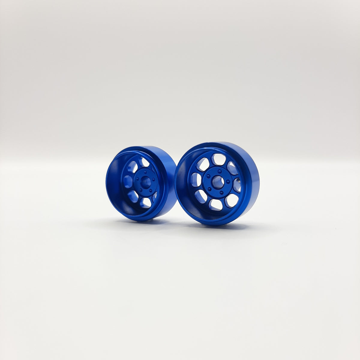 STAFFS164 Classic 15.8 x 8.5mm Blue Alloy Deep Dish Wheel