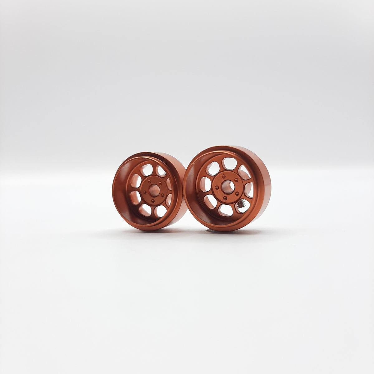 STAFFS167 Classic 15.8 x 8.5mm Orange Alloy Deep Dish Wheel