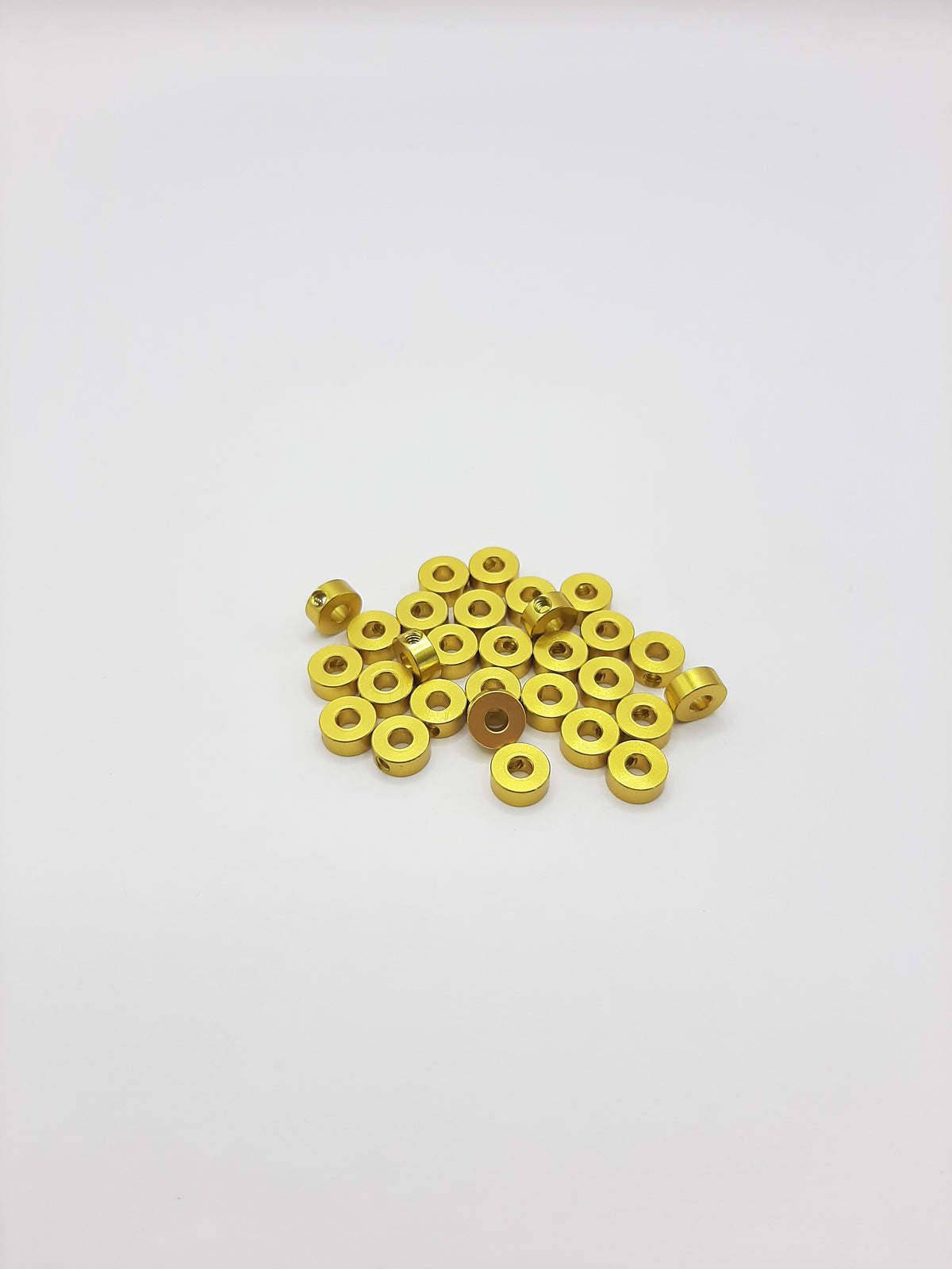 STAFFS75 Staffs Stoppers Alloy Gold x 2