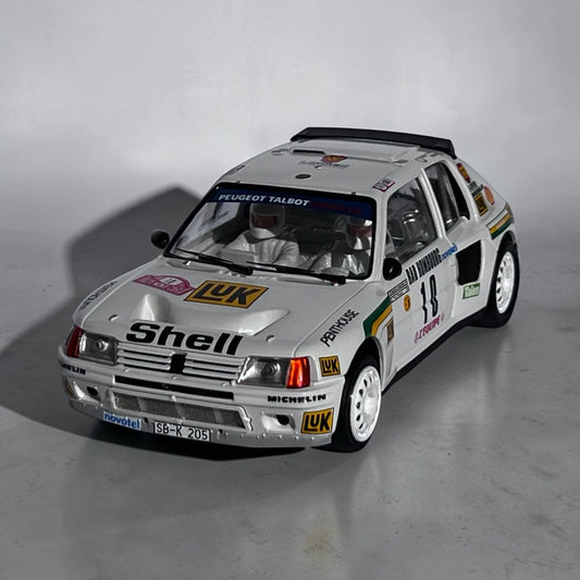 SRC 53610 PEUGEOT 205 T16 EVO1 CHRONO "Mouton Montecarlo 1986"