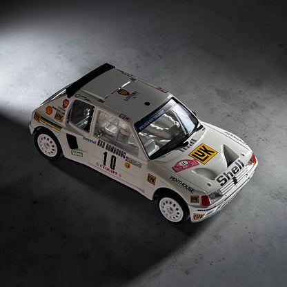 SRC 53610 PEUGEOT 205 T16 EVO1 CHRONO "Mouton Montecarlo 1986"