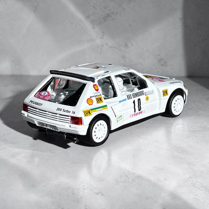 SRC 53610 PEUGEOT 205 T16 EVO1 CHRONO "Mouton Montecarlo 1986"