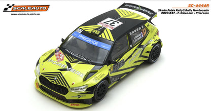 Scaleauto Skoda Fabia Rally2 Monte-Carlo 2023 SC-6446R