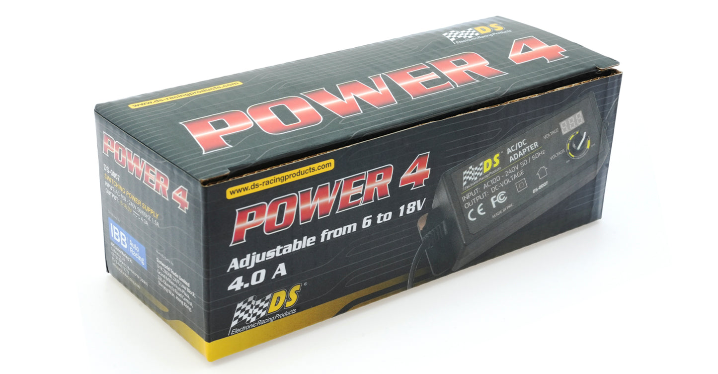 DS ELECTRONICS DS-0007 Fuente Alimentación DS-Power4 Ajustable de 6 a 18v