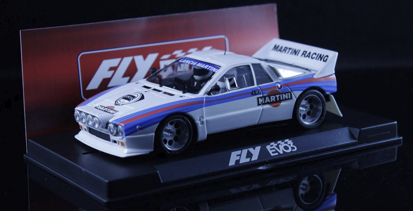 Fly F-R2001R2 Lancia 037 Martini Blanco - Fly Racing EVO3