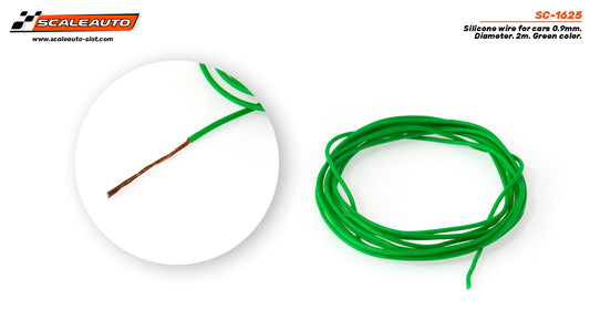SCALEAUTO SC-1625 Cable silicona para coches 0.9mm.