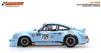 Scaleauto SC-6123R Porsche 911 RS Gulf #709 Historical Racing Colors - R Version