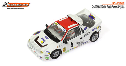 Scaleauto Ford RS200 Rally Costa Brava 1986 SC-6300R
