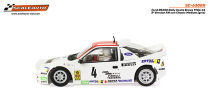 Scaleauto Ford RS200 Rally Costa Brava 1986 SC-6300R