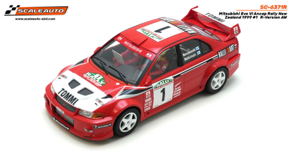 Scaleauto SC-6371R Mitsubishi Evo VI Tommi Rally New Zealand 1999 #1 R-Version AW