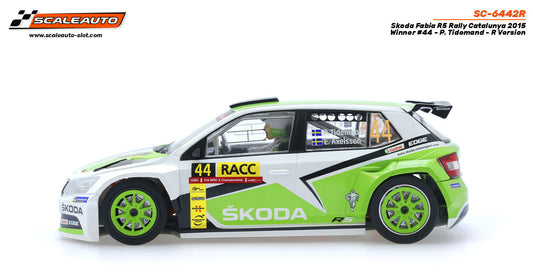 Scaleauto Skoda Fabia R5 Rally Catalunya 2015 Winner SC-6442R