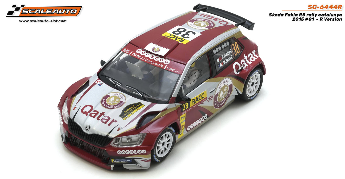 Scaleauto Skoda Fabia R5 Rally Catalunya 2015 SC-6444R