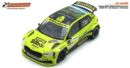 SCALEAUTO SC-6445R Skoda Fabia Rally2 Rally Ourense 2024