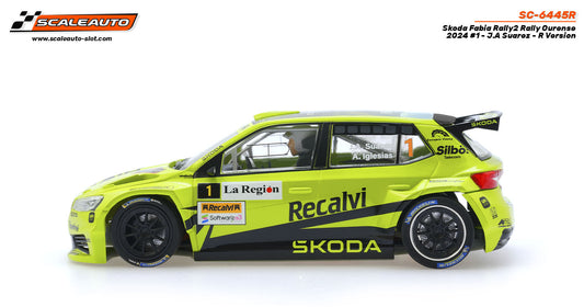 Scaleauto Skoda Fabia Rally2 Rally Ourense 2024 SC-6445R