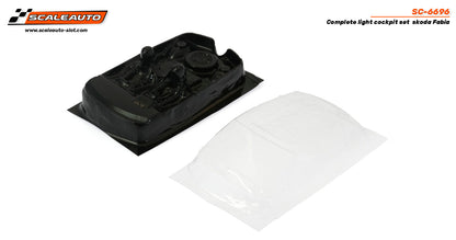 SCALEAUTO SC-6696 Interior en Lexan para skoda Fabia
