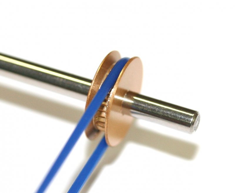 Sloting Plus SP079930 Polea UNIVERSAL Ø6,5 eje 2,38 mm. ORO