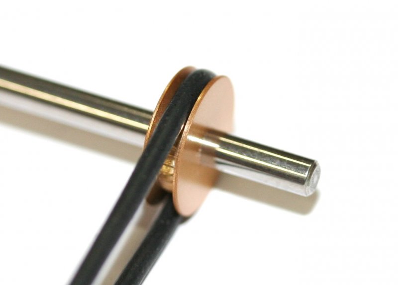Sloting Plus SP079930 Polea UNIVERSAL Ø6,5 eje 2,38 mm. ORO