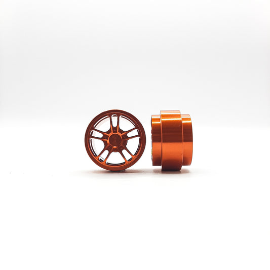 STAFFS358 STAFFS Twin 5 Spoke 15.8 x 8,5mm Orange Alloy Wheel