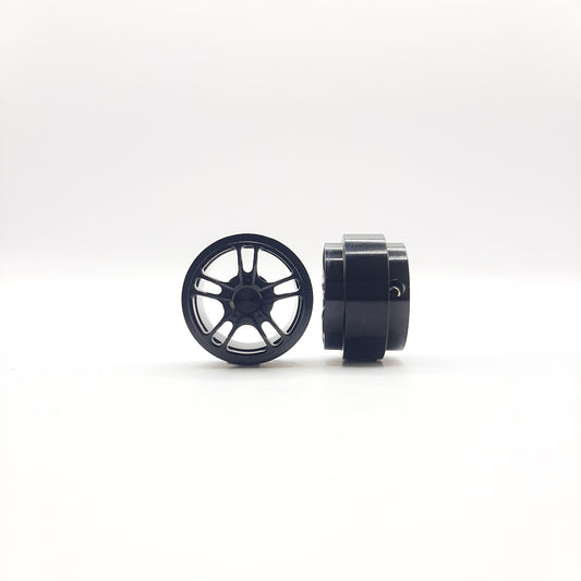 STAFFS353 Twin 5 Spoke 15.8 x 8,5mm Black Alloy Wheel